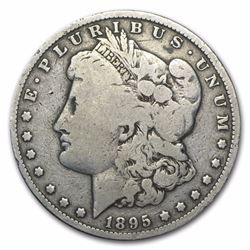 1895-O Morgan Dollar F12 Scarce Date