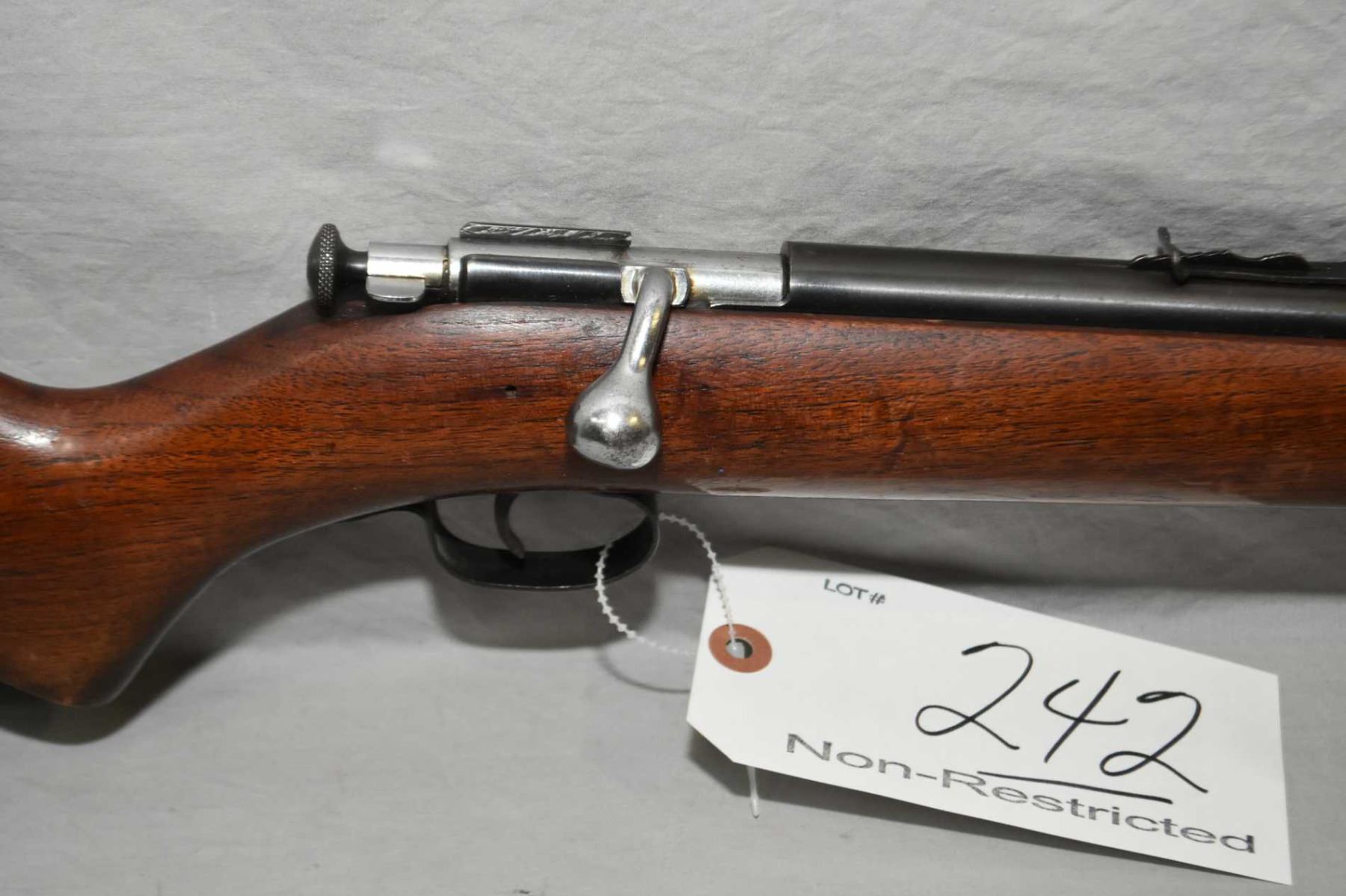 Winchester Model 67A 22 LR Cal Single Shot Bolt Action Rifle W 27 winchester-model-67a-22-lr-cal-single-shot-bolt-action-rifle-w-27