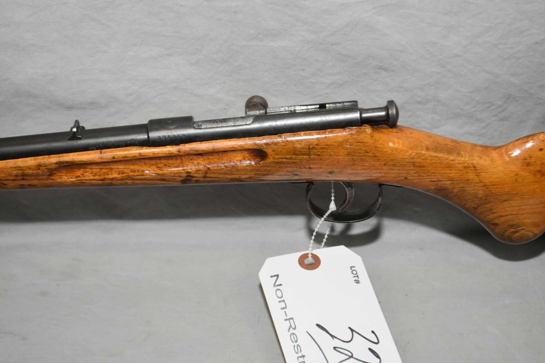 J G A Anschutz Model Sporter 22 LR Cal Single Shot Bolt Action Rifle j-g-a-anschutz-model-sporter-22-lr-cal-single-shot-bolt-action-rifle