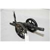 Image 1 : Hand Made Breech Loading 1" Bore Cannon, w/ 7 " bbl, Overall Length 14", 6" Diameter Wheels, 3/4" wi