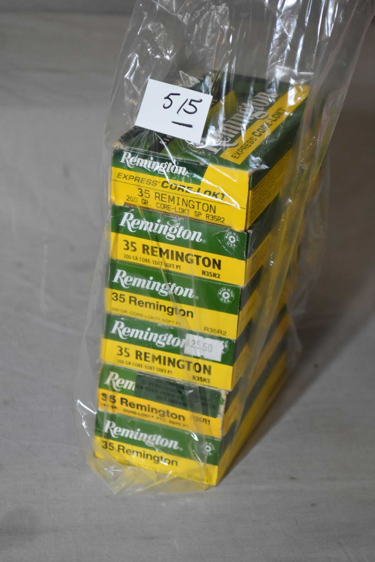 35 Count Ramo Bag Lot : Six Boxes ( 20 rnds per ) .35 Rem Cal Ammo