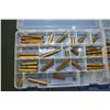 Image 1 : Lot of Three Plastic Trays : Collector's Ammo & Brass with index cards of listing