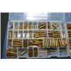 Image 1 : Lot of Four Plastic Trays : with Collector's Ammo & Brass with index cards of listing