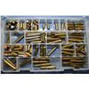 Image 2 : Lot of Four Plastic Trays of Collector's Ammo & Brass : w/ index cards of listing
