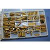 Image 4 : Lot of Four Plastic Trays of Collector's Ammo & Brass : w/ index cards of listing