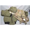 Image 1 : Lot of Four Items: Canada Goose Arctic Program Coat w/fur lined hood Size Large - Tactical Vest , Kn