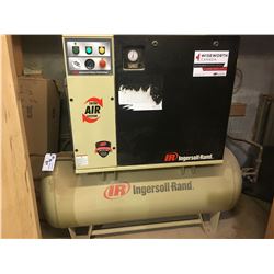 INGERSOLL RAND UP6-15CTAS-125 125 PSI 60 HZ 3 PHASE HORIZONTAL AIR COMPRESSOR - 5522 HOURS