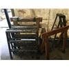 Image 1 : ASSORTED STEP STOOLS & SAW HORSES