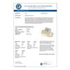 Image 3 : 1.01 CTW Certified VS/SI Princess Diamond 2Pc Set Solitaire Halo 14K Yellow Gold - REF-149W3H - 3135