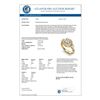 Image 3 : 2.05 CTW VS/SI Diamond Solitaire Art Deco 3 Stone Ring 18K Yellow Gold - REF-490R9K - 37264