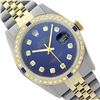 Rolex Ladies Two Tone, Diam Dial & Diam/Sapphire Bezel, Sapphire Crystal - REF-434M3F
