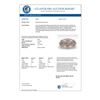 Image 3 : 2 CTW Past Present Future VS/SI Oval Cut Diamond Ring 18K Rose Gold - REF-421W6H - 36065