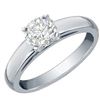 Image 1 : 1.75 CTW Certified VS/SI Diamond Solitaire Ring 14K White Gold - REF-809M7F - 12258