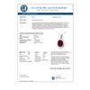 Image 3 : 6.39 CTW Ruby & Diamond Pendant 18K White Gold - REF-138N2A - 12761