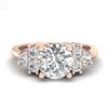 Image 2 : 1.50 CTW VS/SI Diamond Solitaire Ring 18K Rose Gold - REF-409N3A - 36939