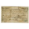 Image 1 : Virginia Central Railroad, 1864-1865 Issued Slave Document.