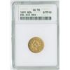 Image 1 : Liberty $2.50, 1891, Double Die Reverse, gold ANA graded AU55