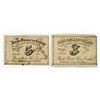 Image 1 : Union Business College, ND (ca.1860-70's) College Currency Fractional Change Pair.