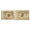 Image 1 : Union Business College, ND (ca.1860-70's) College Currency Fractional Change Pair.