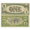 Image 2 : Utah and Nebraska College Currency Pair, ca.1880-90's.