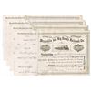 Image 1 : Maysville and Big Sandy Railroad Co., 1890-1894 Group of Cancelled Stock Certificates