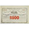 Image 1 : Western Maryland Rail Road Co., 1870 Issued Bond