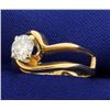 Image 2 : Diamond Solitaire .80 Ct Engagement Ring