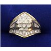 Image 1 : 1 1/2 ct TW Designer Diamond Ring