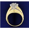 Image 3 : 1 1/2 ct TW Designer Diamond Ring