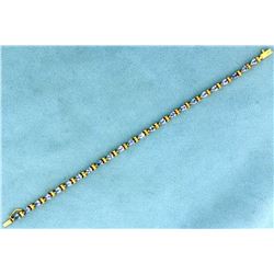 6ct TW Tanzanite Bracelet