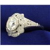 Image 2 : Antique Old European Cut Diamond Ring