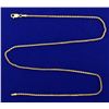 Image 1 : 18 Inch Rope Style Neck Chain in 14k Gold