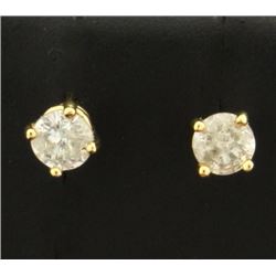 1/2 ct TW Diamond Stud Earrings