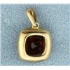 Image 2 : Garnet and Diamond Pendant