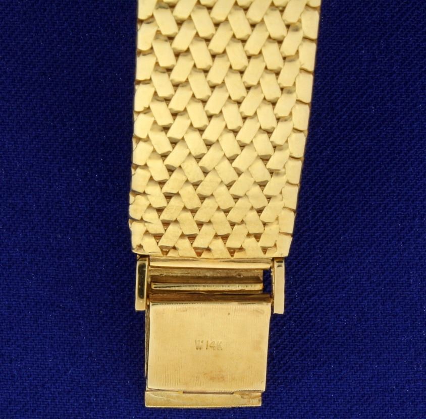 Omega Watch in 14k Sold Gold