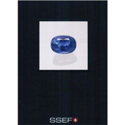 Natural Burma Sapphire 79.52 ct - Gubelin & Ssef