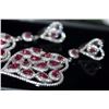 Image 4 : Natural Red Ruby Earrings ( Heavy)