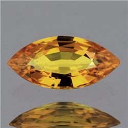 Natural Golden Yellow Sapphire 9x4 Mm - VVS