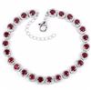 Image 1 : Natural Pigeon Blood Red Ruby Bracelet