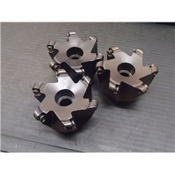 Fette 3" Indexable Face Mills, P/N: 11350 3"/12 1940033