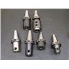 Image 2 : CAT40 Misc End Mill Holders, (2) 20mm, 1/2", 3/4", (2) 1.25"