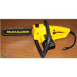 MCCULLOCH 8" ELECTRIC CHAIN SAW