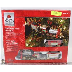 CHRISTMAS TREE TRAIN SET.
