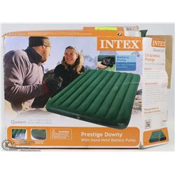 INTEX QUEEN SIZE BLOW UP BED