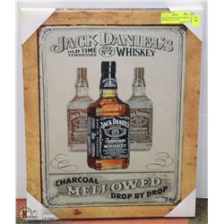 JACK DANIELS TENNESSEE WHISKEY FRAMED CANVAS 16X20