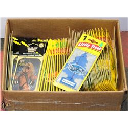 LOT OF 57 SEALED WWF & LITTLE TREES AIR FRESHNERS