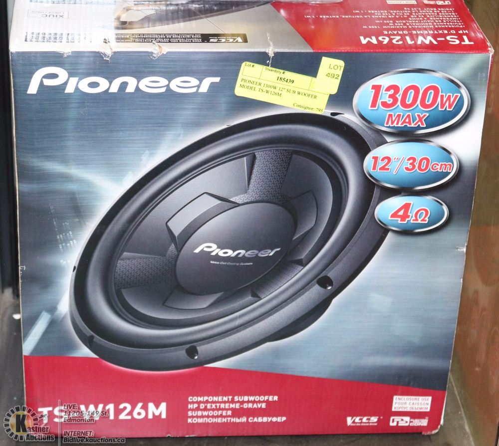 pioneer w126m