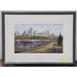 EDMONTON SCENE ARTIST LOREN CHABOT AND SIGNED.