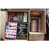 Image 2 : TWO BOXES OF HARDCOVER BOOKS
