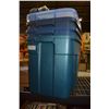 Image 2 : FOUR RUBBERMAID TOTES WITH LIDS